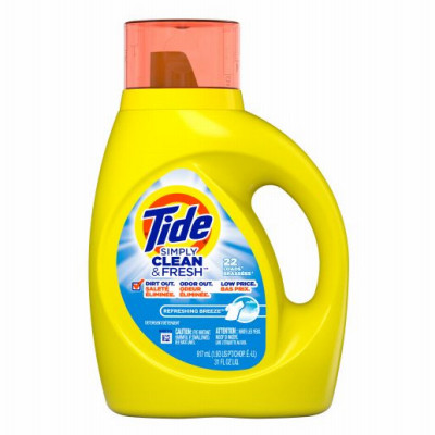 Simply Clean & Fresh Liquid Laundry Detergent, 32 oz.