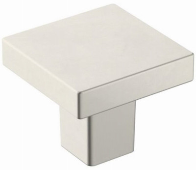 Monument Cabinet Knob, Satin Nickel, 1-3/16 In.