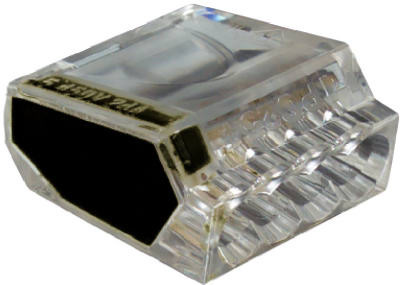 PushGard Push In Wire Connector, 8 Ports, 10-Pk.