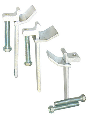 Sink Rim Clips, Tile or Stone Countertops, Adjustable, 10-Count