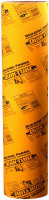 Quiktube Concrete Forming Tube, 10 In. x 4 Ft.