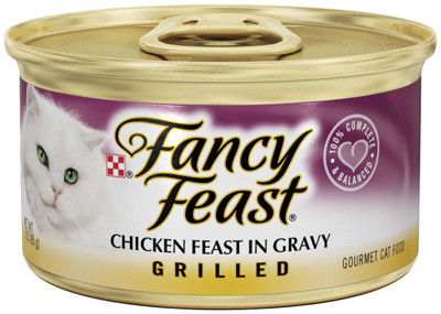 Cat Food, Grilled Chicken, 3 oz. Can