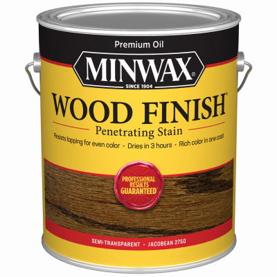 Wood Finish Penetrating Stain, Jacobean, 1-Gallon (2 pieces)