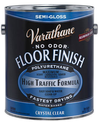 Semi-Gloss Waterborne Diamond Floor Finish, Gallon (2 pieces)