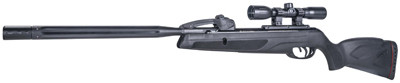 Gamo Swarm Whisper Pellet Air Rifle, .177 Caliber, 10 Round Clip, 4x32 Scope