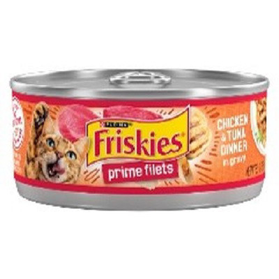 Cat Food, Chicken & Tuna, 5.5 oz. Can