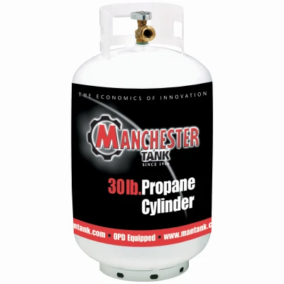 30 Lb. LP Tank Cylinder, OPD Valve