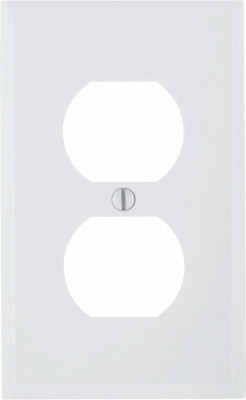 WH DUPLEX WALLPLATE