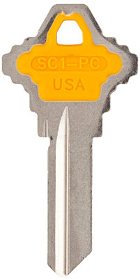 KABA SCHLAGE YELLOW KEY BLANK (5 pieces)