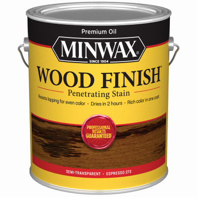 Penetrating Wood Stain, Oil Based, Espresso, Gallon (2 pieces)