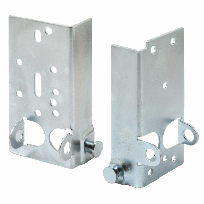 Bottom Lifting Garage Door Brackets, Fits 7/16 In. Diameter Roller Stems, 1 Set