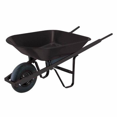 Steel Homeowner Wheelbarrow, 4-Cu. Ft.