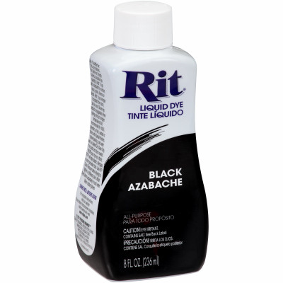 Liquid Dye, Black, 8 oz.
