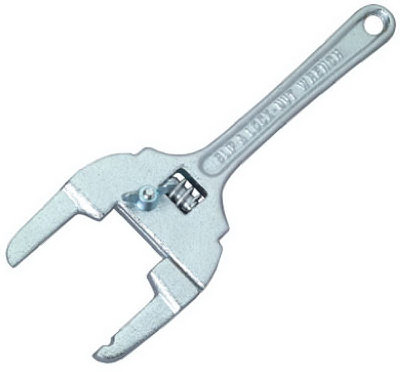 Adjustable Toilet Spud Slip Nut Wrench