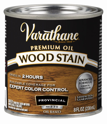 Provincial Premium Oil-Based Interior Wood Stain, 1/2-Pt.