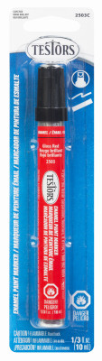 Enamel Craft Paint Marker, Red Gloss, 1/3-oz.