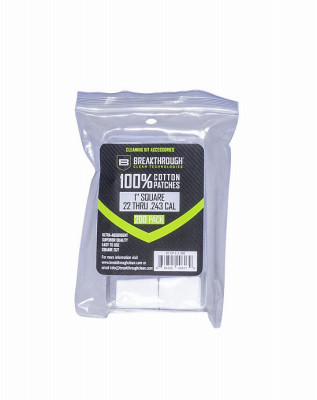 Gun Cleaning Patches, 1 x 1 In., 200-Ct.