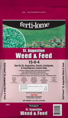 FERTI-LOME ST AUGUSTINE WEED & FEED 15-0-4