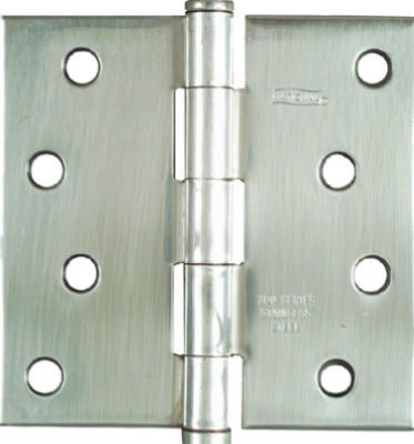 4 x 4 In. Stainless Steel Square Corner Door Hinge