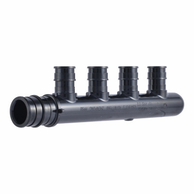 PEXA Expansion Multi-Port Tee, Poly, (4) 1/2 In. Branches