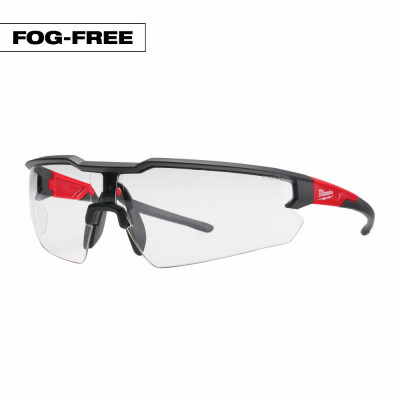 Safety Glasses, Clear Fog-Free Lenses