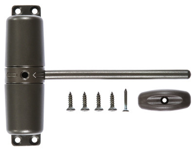 Vertical Door Closer, Bronze
