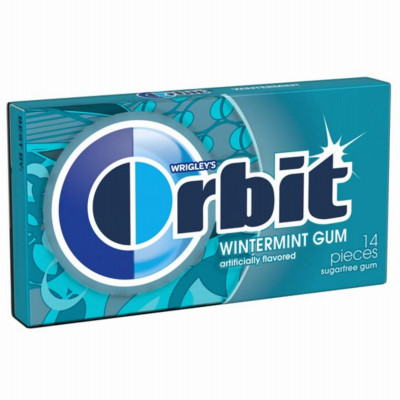 Orbit Wintermint Gum, 14 Pc. (12 pieces)