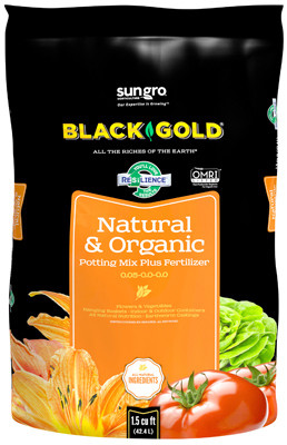 Natural & Organic Potting Mix, 1.5-Cu. Ft.