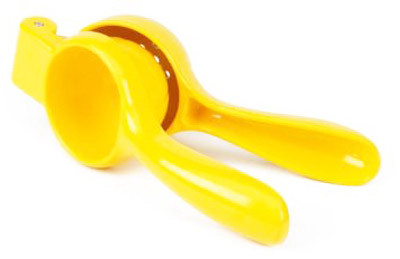 Citrus Squeezer, Yellow Aluminum