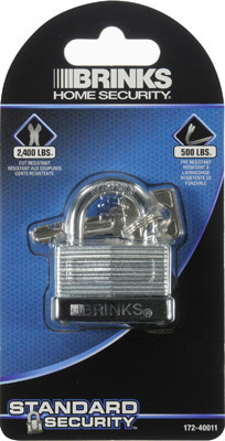 1-1/2 Inch Laminated Steel Warded Padlock (4 pieces)