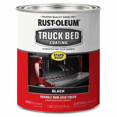 Truck Bed Coating, Black, 1-Qt.