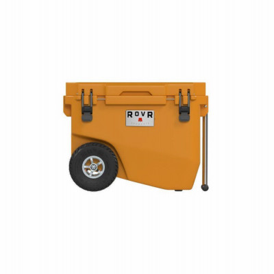RollR 60 Quart Wheeled Hard Cooler with Tow Handle (COPPER)