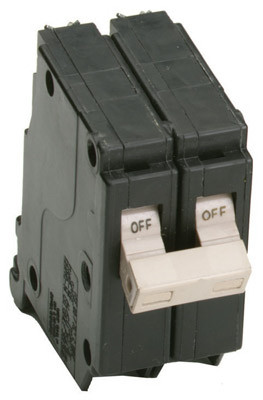 Cutler Hammer Double Pole Circuit Breaker, 15-Amp