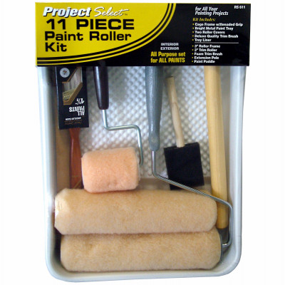 11-Pc. Paint Roller Tray Set