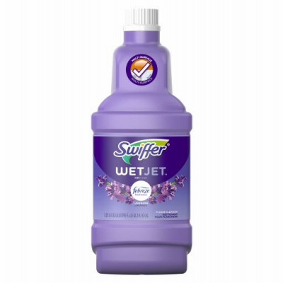 WetJet Multi-Purpose and Hardwood Floor Cleaner Solution Refill, Lavender Vanilla & Comfort, 42.2-oz.