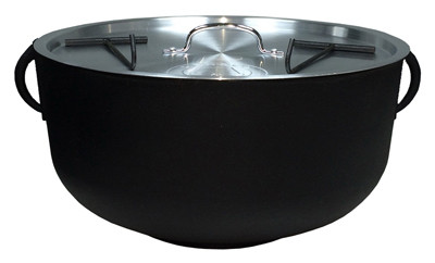 Cast Iron Outdoor Cooking Pot, 4-Gal.