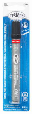 Enamel Craft Paint Marker, Silver Metallic, 1/3-oz.