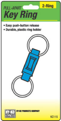 Key Ring, Pull-Apart (5 pieces)