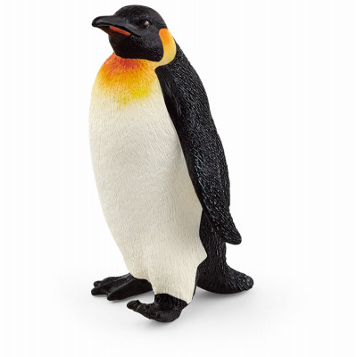Emperor Penguin Toy Animal Figure, Black & White, Ages 3 & Up (5 pieces)
