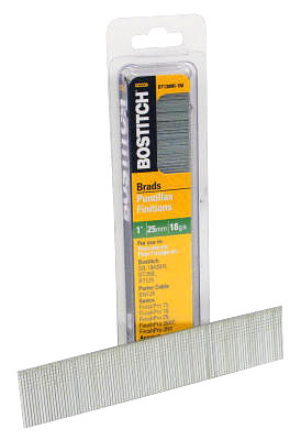 Brads, 18 Gauge, 1-3/16 In., 1,000-Ct.