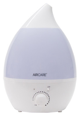 Aurora Ultrasonic Humidifier, Aroma Diffuser + LED Night Light, 750-Sq. Ft. Coverage, 1-Gallon