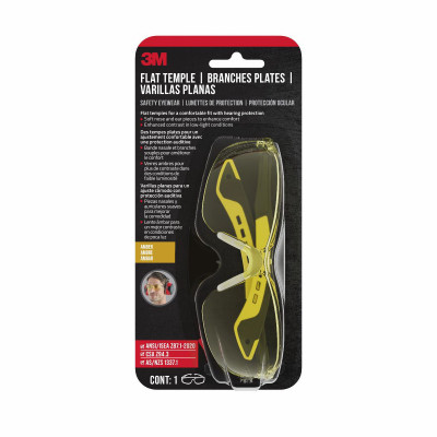 Safety Glasses, Black/Yellow