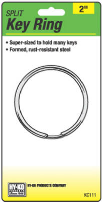 Split Key Ring, 2-In. (5 pieces)