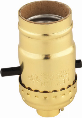 PUSH-THRU SOCKET