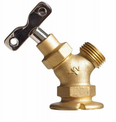 Loose Key Lawn Faucet, Cast Iron