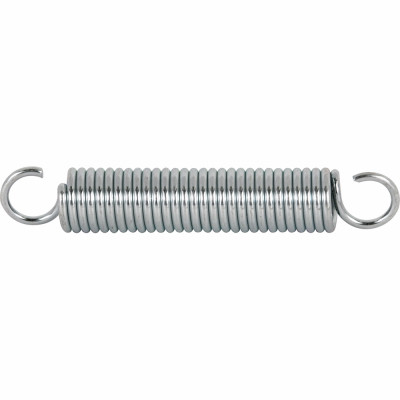 Extension Spring, 1-1/2 x 1/4 In. Diam., 2-Pk.