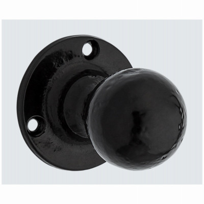 Decorative Knob Pull, Black