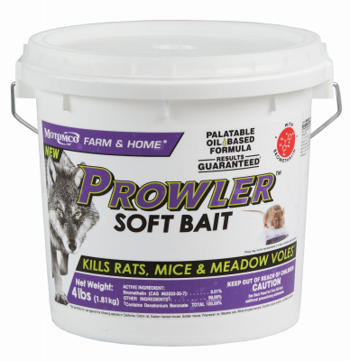 Prowler Mice & Rat Killer Soft Bait, 4 Lb. Pail