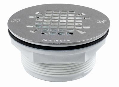 2" PVC Shower Drain