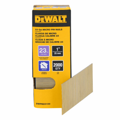 1-1/2 in. 23GA, Pin Nail, Chisel Point (2,000 PK)